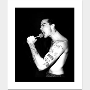 Henry Rollins punk Posters and Art